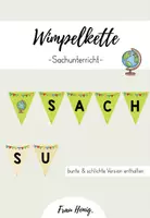 Vorschau - Poster - Wimpelkette Sachunterricht - Deckblatt