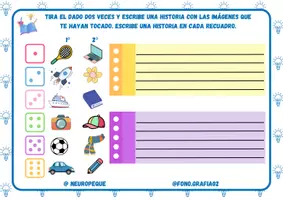 Vista previa - Hojas de trabajo - CUADERNO ESCRITURA CREATIVA - página 3