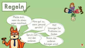 Vorschau - Arbeitsblätter - Klassenrat - digitale Tafelbilder - SU - Seite 3