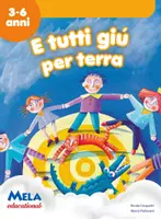 anteprima - Esercizi - E TUTTI GIU' PER TERRA libro con canzoni - Pagina di copertina
