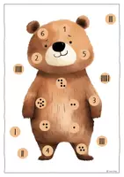 Vorschau - Arbeitsblätter - 🐻Bär Roll and cover Würfelspiel ZR 1-6 & 1-12 - Seite 2
