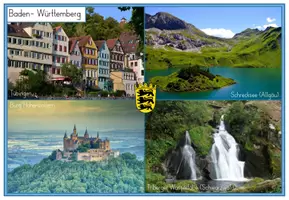 Vorschau - Arbeitsblätter - Deutschland & Bundesländer - Wissenskartei und Forscherheft in drei Versionen - Seite 1
