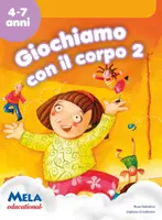 anteprima - Esercizi - GIOCHIAMO CON IL CORPO 2 libro con canzoni - Pagina di copertina