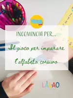 anteprima - Esercizi - Comincia per.... il gioco per imparare il corsivo! - Pagina di copertina
