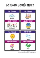 Vista previa - Juegos / Gamificación - The Seasons Spanish Vocab Game | Estaciones - página 3