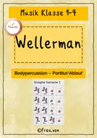 Vorschau - Stundenentwürfe - Unterrichtsidee und Bodypercussion zu Wellerman - leichte und schwierige Variante - Deckblatt