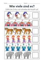 Vorschau - Lehrpläne/Lehrermaterial - Zirkus Zählen/Mathematik - Klasse 1 und 2 - Seite 2