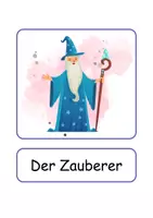 Vorschau - Mal- und Bastelvorlagen - XXL Lesekarten/Bildkarten Zirkus - DaZ/DaF, Deutsch (Grundschule) - Seite 2