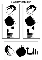 Vorschau - Arbeitsblätter - Zirkus Schattenbilder - DaZ/DaF, Deutsch (Klasse 1 und 2) - Seite 2