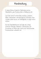 Vorschau - Arbeitsblätter - Forschermittel - Tafelmaterial & Arbeitsblatt - Seite 1