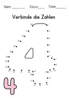 Vorschau - Arbeitsblätter - Von Punkt zu Punkt: Zahlen verbinden 1-32 | ZR 100 - Deckblatt
