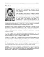 Vorschau - Arbeitsblätter - Pablo Escobar – Biografía con preguntas - Deckblatt