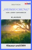 Vorschau - Test - Klausur - "Heimsuchung" - Jenny Erpenbeck - mit EWH - Deckblatt