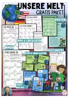 Vorschau - Unterrichtsreihen - Unsere Umwelt - Gratis Paket / Klimamaterial #timeforclimateaction Klima - Seite 1