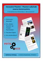 Vorschau - Arbeitsblätter - Extrasolare Planeten und die Suche nach der zweiten Erde_8 - Deckblatt