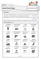 Vorschau - Spiele - FREEBIE! Kennlernbingo | Sommerferien-Bingo! - Deckblatt