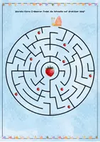 Vorschau - Arbeitsblätter - 🐌Schnecke Labyrinth Finde den Weg Graphomotorik - Seite 3