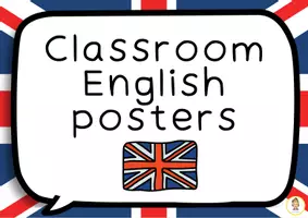 anteprima - Flashcard - Poster di inglese per l'aula. Classroom English Posters - Pagina 1