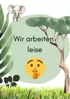 Vorschau - Poster - 10 Plakate mit Klassenregeln: Elefantenklasse - Seite 2