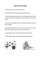 Vorschau - Arbeitsblätter - Fragen zum Film "Napola" - Deckblatt
