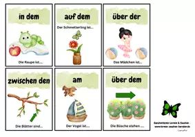 Vorschau - Spiele - Lesespiel Präpositionen - Ich habe... Wer hat? - Seite 2