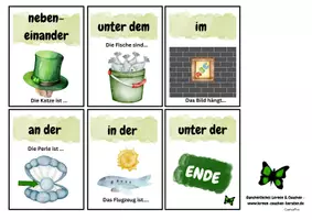 Vorschau - Spiele - Lesespiel Präpositionen - Ich habe... Wer hat? - Seite 3