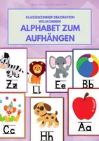 Vorschau - Poster - Alphabet Plakate zum Aufhängen in der Klasse (Druckbuchstaben) - Deckblatt
