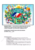 Vista previa - Tarjetas / Manipulativos - T1 Évolution didactique - página 1
