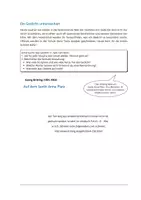 Vorschau - Arbeitsblätter - Arbeitsblatt - Erste Gedichtanalyse (Klasse 6) - Seite 1