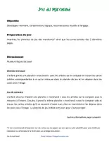 Aperçu - Jeux - Jeu du marchand - Page 1