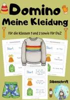 Vorschau - Arbeitsblätter - Sparpaket Kleidung (Klassen 1 bis 4 sowie DaZ) - Seite 1