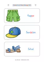 Vorschau - Arbeitsblätter - Sparpaket Kleidung (Klassen 1 bis 4 sowie DaZ) - Seite 3