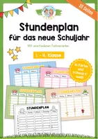 Vorschau - Arbeitsblätter - Stundenplan als Begrüßungsgeschenk - Deckblatt