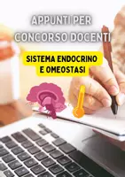 anteprima - Materiale di supporto/inclusione - Appunti sul Sitema Endocrino e l' Omeostasi - Pagina di copertina