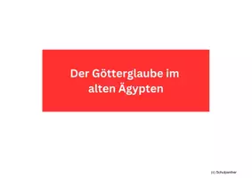 Vorschau - Arbeitsblätter - Ägypten: Gottheiten im Alten Ägypten (Neuauflage) - Seite 2