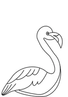 Vorschau - Mal- und Bastelvorlagen - Zick-Zack-Flamingo - Sommer Kunstidee, Kunst Grundschule - Seite 2
