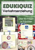 Vorschau - Arbeitsblätter - Verkehrserziehung Fahrradprüfung - Seite 1