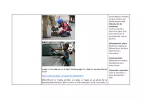 Vista previa - Unidades / Secuencias / Situaciones de Aprendizaje - Proyecto derechos del niño/a - Nivel Inicial - página 3