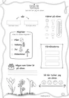 förhandsvisning - Vår – Berätta och färglägg 🌸 - sida 2