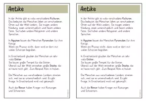 Vorschau - Arbeitsblätter - Zeitstrahl: Antike + Pyramiden + Römer (Gruppenarbeit + Lesetext + Audiodatei) - Seite 3