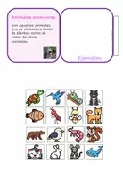Vista previa - Hojas de trabajo - CLASIFICACION DE LOS ANIMALES LETRA IMPRENTA PLEGABLES - página 3