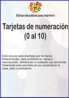Vista previa - Juegos / Gamificación - Tarjetas de numeración hasta el 10 - página 2