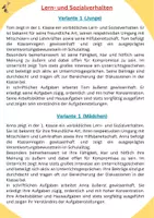 Vorschau - Lehrpläne/Lehrermaterial - ZEUGNISFORMULIERUNGEN 1.Klasse LERN- und SOZIALVERHALTEN - Seite 3