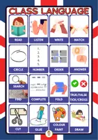 Vorschau - Poster - Große Englisch-Plakate für das Klassenzimmer (Classroom English Posters) - Seite 1