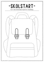 förhandsvisning - Pysselpaket – skolstart - sida 3