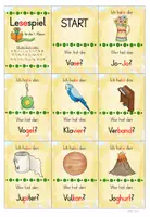 Vorschau - Spiele - Lesespiel nach Buchstabeneinführung V | Druckschrift - Seite 3