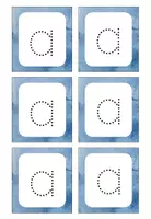 Vorschau - Mal- und Bastelvorlagen - Prickeln Buchstaben Buchstabeneinführung - Seite 3