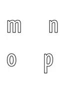 anteprima - Materiale di supporto/inclusione - Lettere in stampato minuscolo multiuso da stampare - Pagina 3