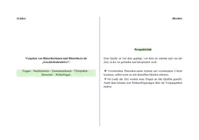 Vorschau - Arbeitsblätter - Tafelbild und Arbeitsblatt "Vergangenheit: In Stein gemeißelt oder veränderlich? - Wie Geschichte erforscht wird" (GeschichteKennenlernen01) - Seite 2