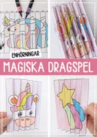 förhandsvisning - Magiska dragspel (agamograf) - enhörningar - försättsblad